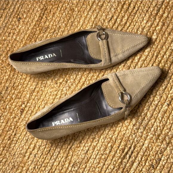 Prada suede kitten heels US 9.5/IT 39.5 - Picture 3 of 6